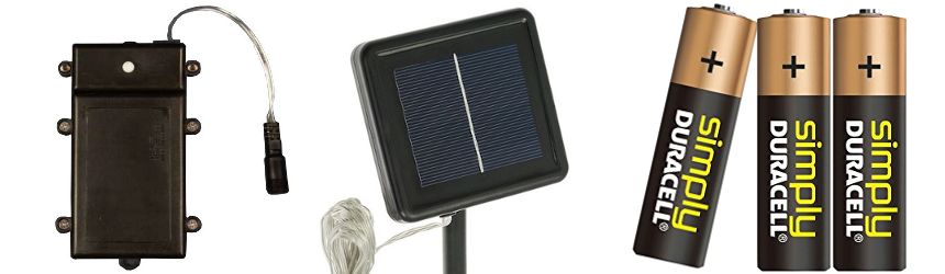 Accessori per luci di natale a batteria