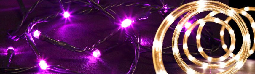Luci di Natale e tubi luminosi in offerta speciale