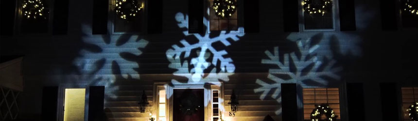Proiettori di luci di Natale da interno